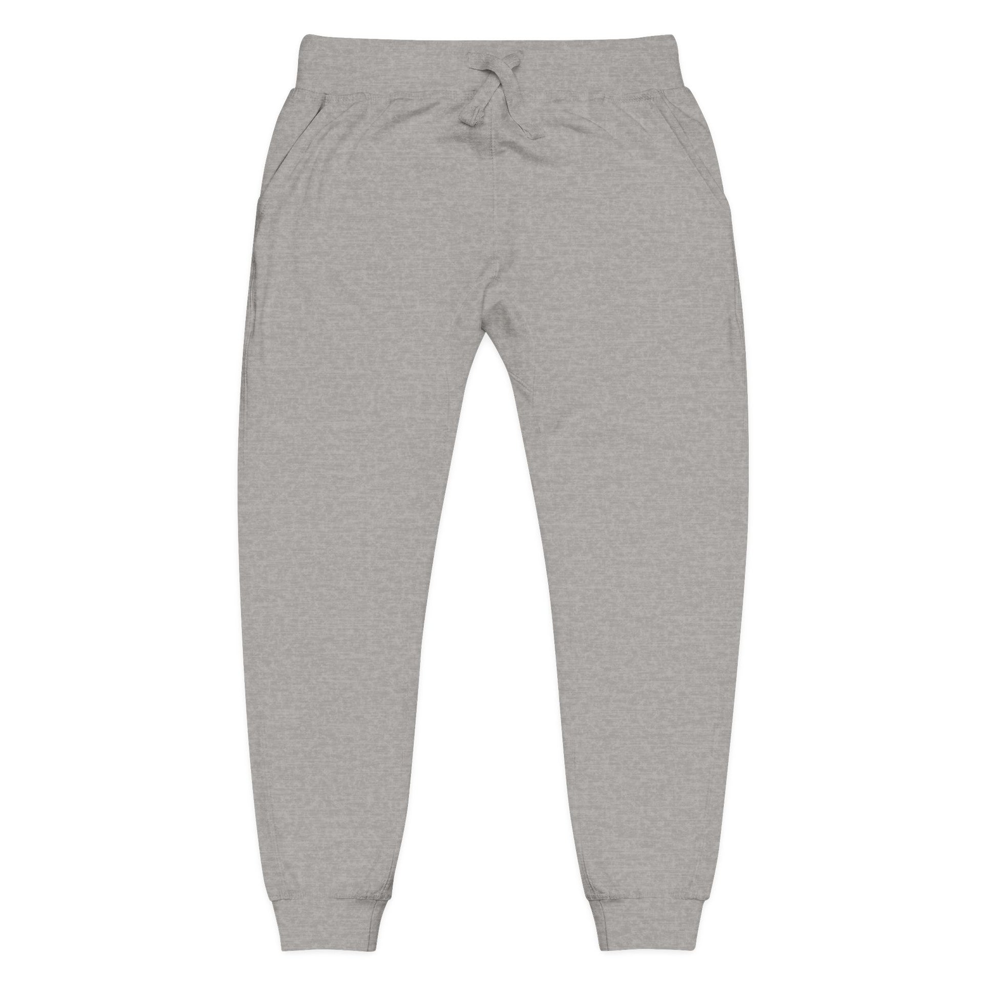 Embroidered Fleece Sweatpants