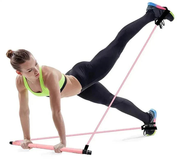 Pilates Toning Bar Resistance Bands