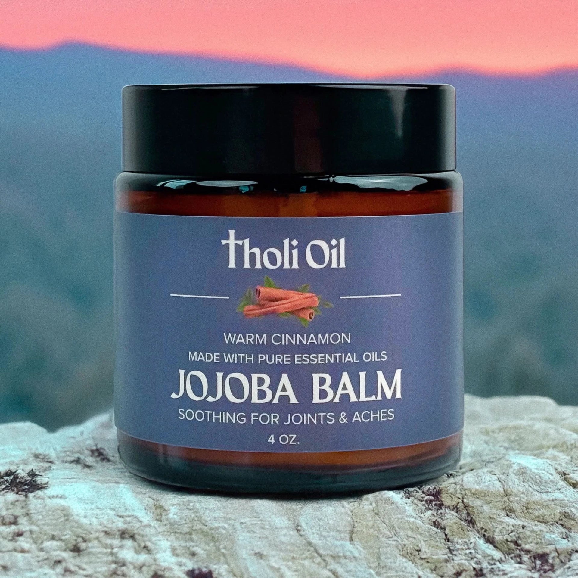 Tholi Oil Jojoba Balm - Relief from Muscle and joint aches and pains